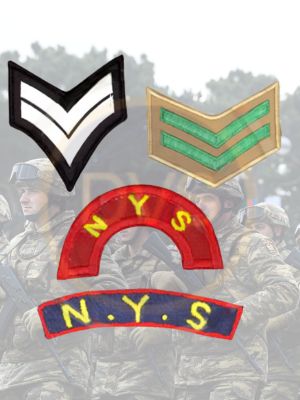 Custom Embroidered Insignia Patches – Machine Embroidered Badges